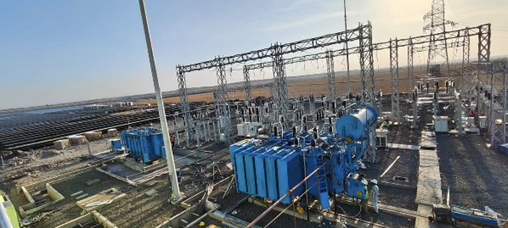 Electrical substation and solar EPC project