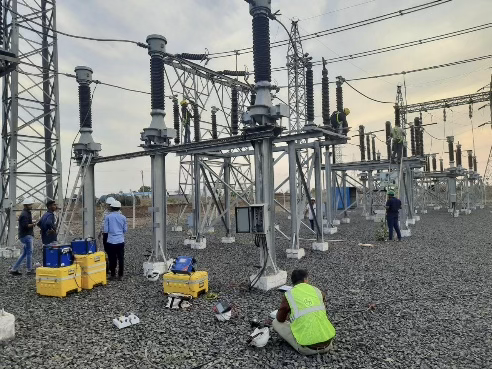 Outdoor substation field operations